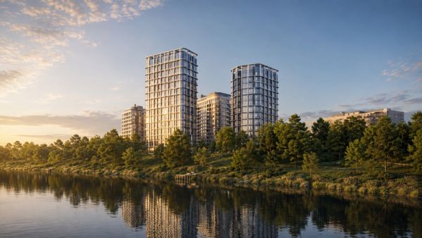 Топ-3 самых продаваемых жилых комплекса у воды